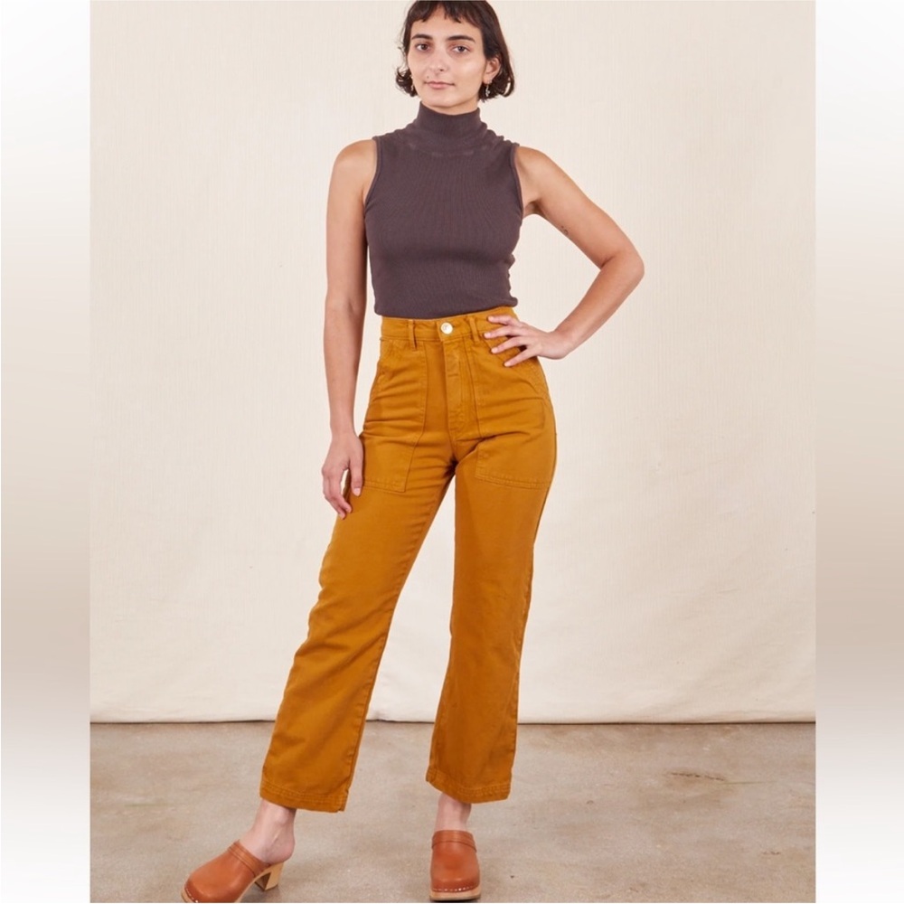 Big Bud Press spicy mustard work pants Small